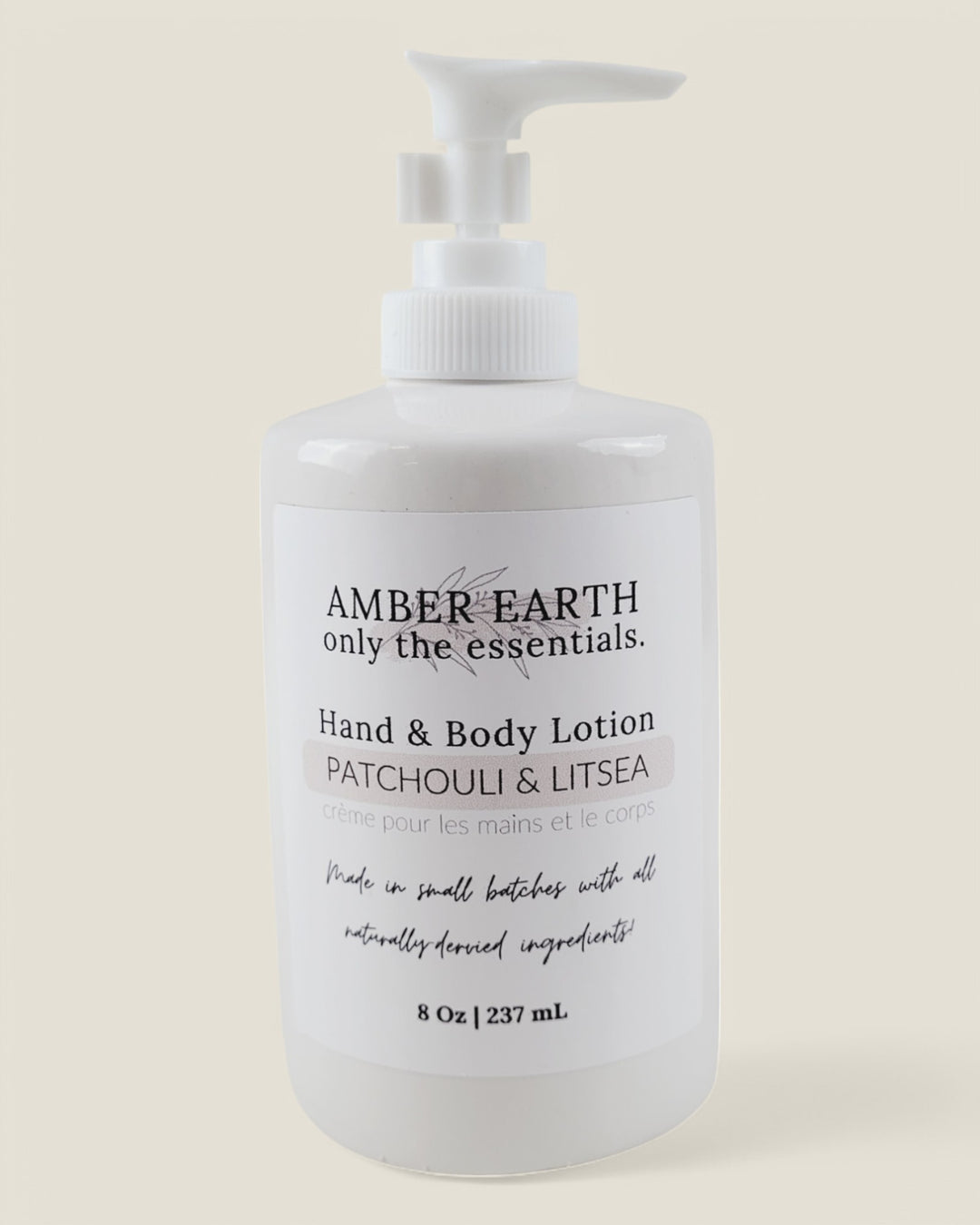 Amber Earth Essentials, Litsea & Patchouli Body Lotion