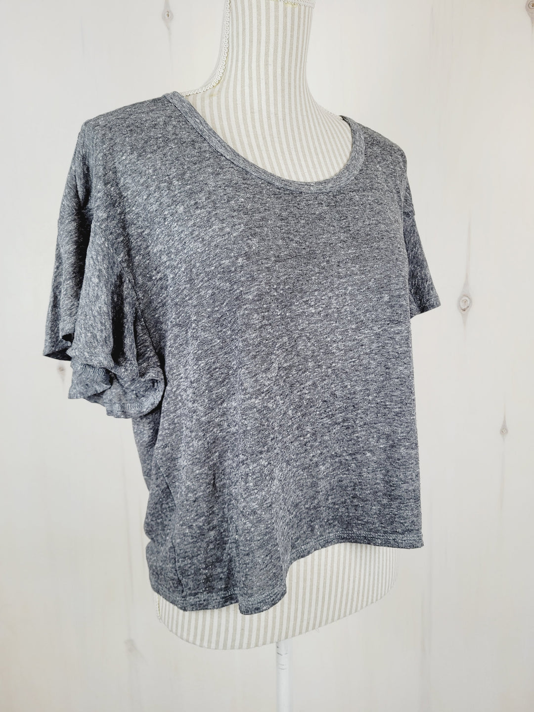 OLD NAVY DARK GREY TOP LADIES SMALL PRE-LOVED