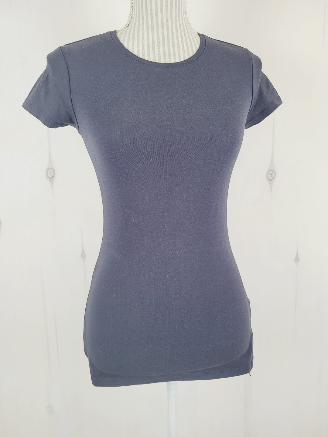 HUNTERS BLACK TSHIRT LADIES 2XS PRE-LOVED