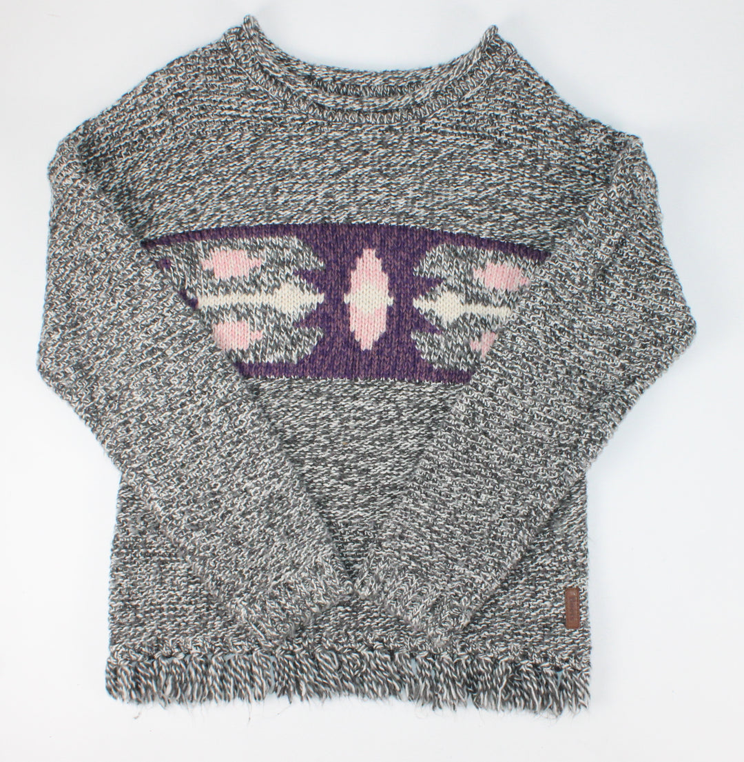 ROOTS KNIT SWEATER 11-12Y PRE-LOVED