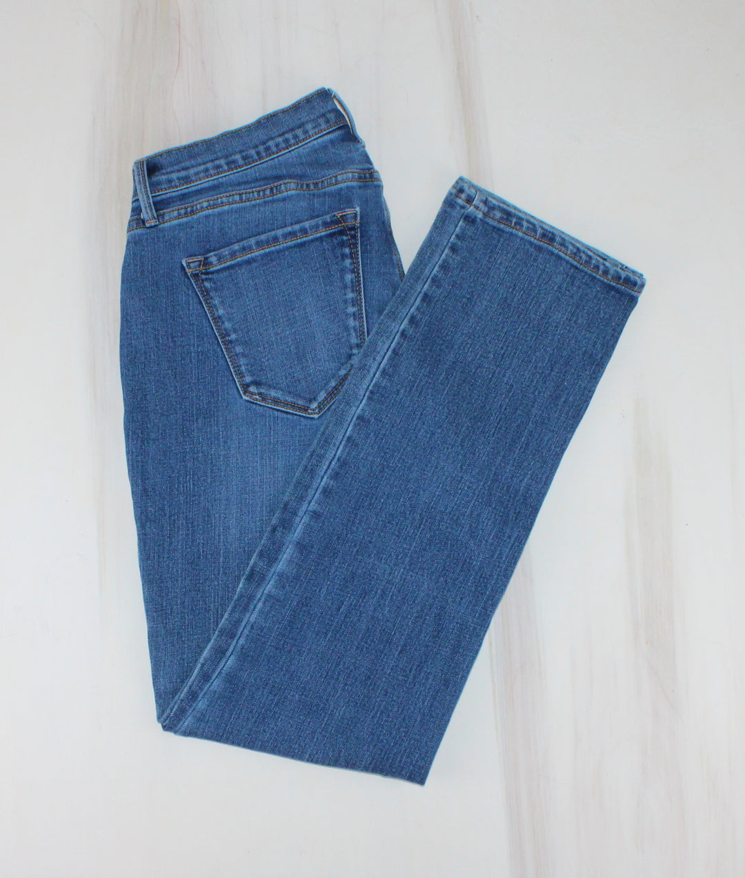OLD NAVY CURVY MID-RISE JEANS LADIES SIZE 6 PETITE PRE-LOVED