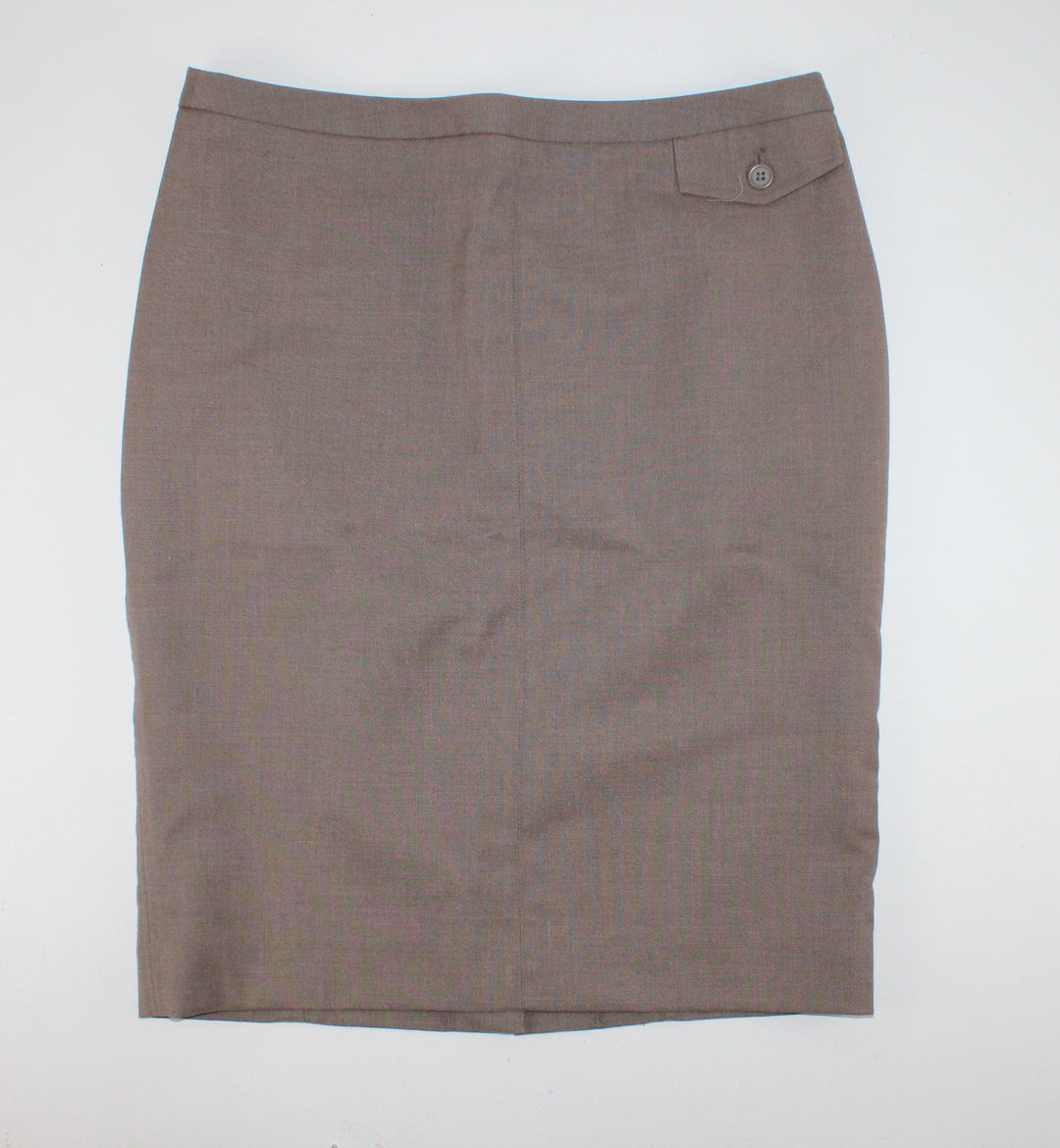 GAP TAUPE SKIRT LADIES SIZE 8 PRE-LOVED