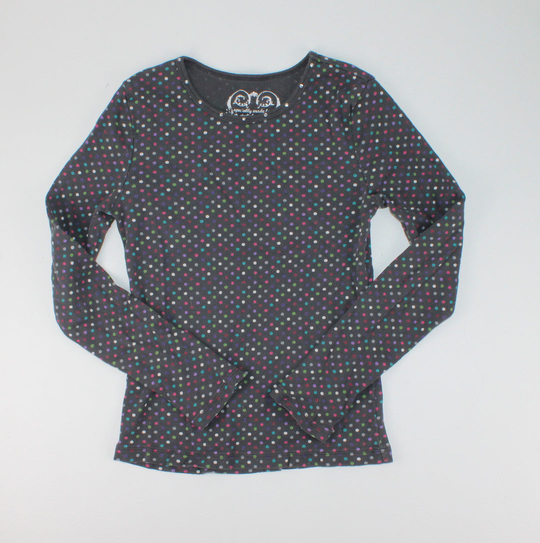 CHILDRENS PLACE POLKA DOT TOP 10/12Y PRE-LOVED