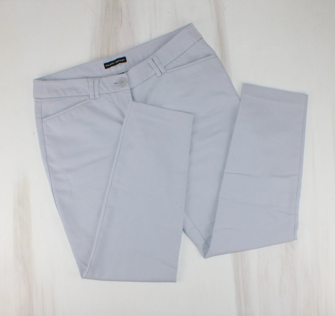 HILARY RADLEY LIGHT GREY PANT LADIES SIZE 6 PRE-LOVED
