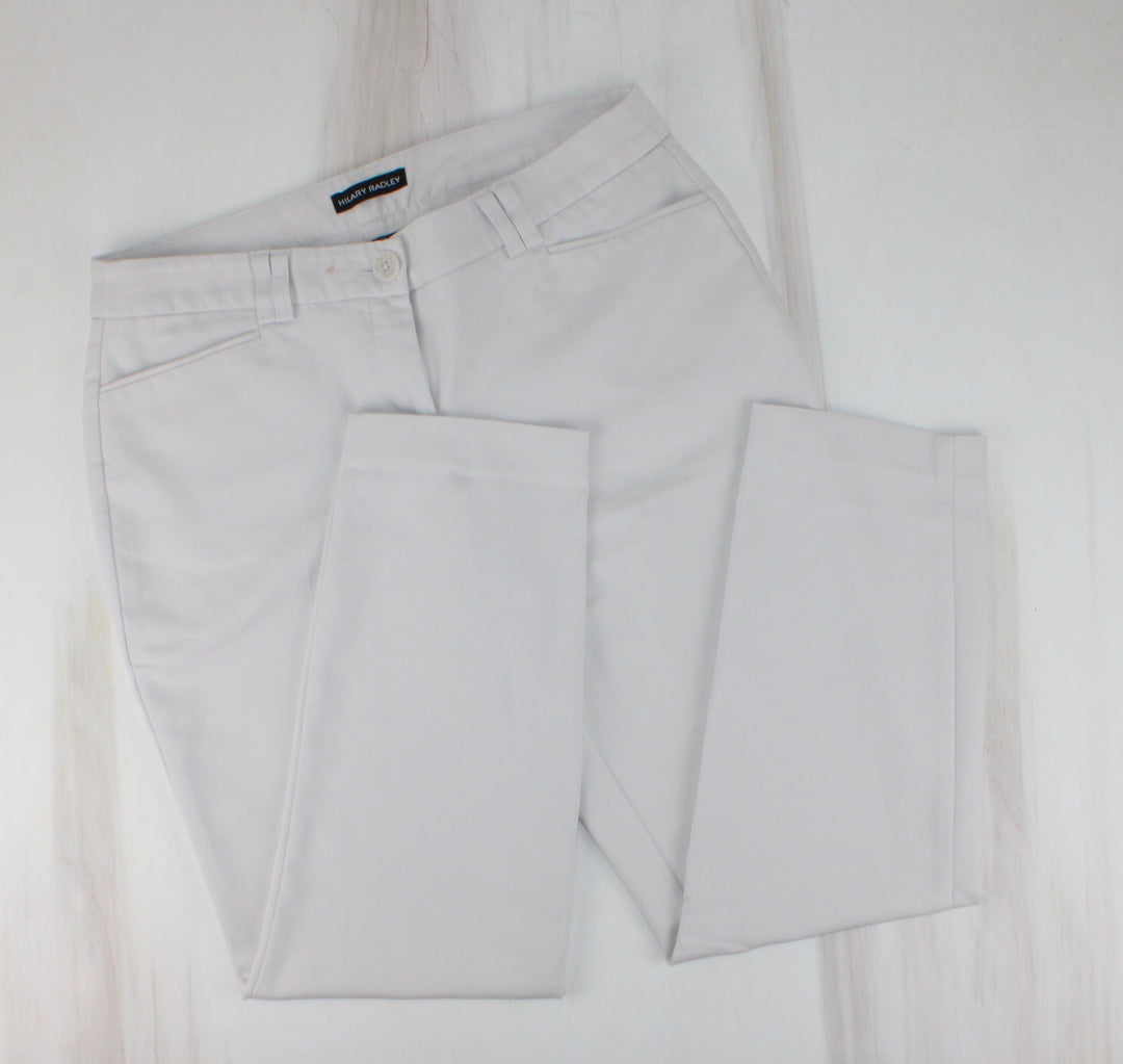 HILARY RADLEY LIGHT IVORY PANT LADIES SIZE 6 PRE-LOVED