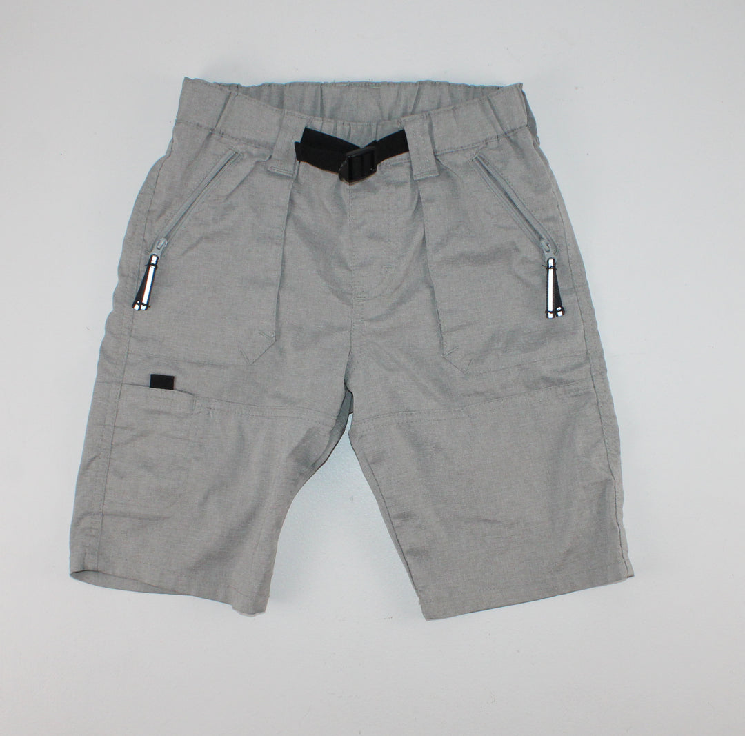 GREY ATHLETIC SHORTS 8-10Y PRE-LOVED