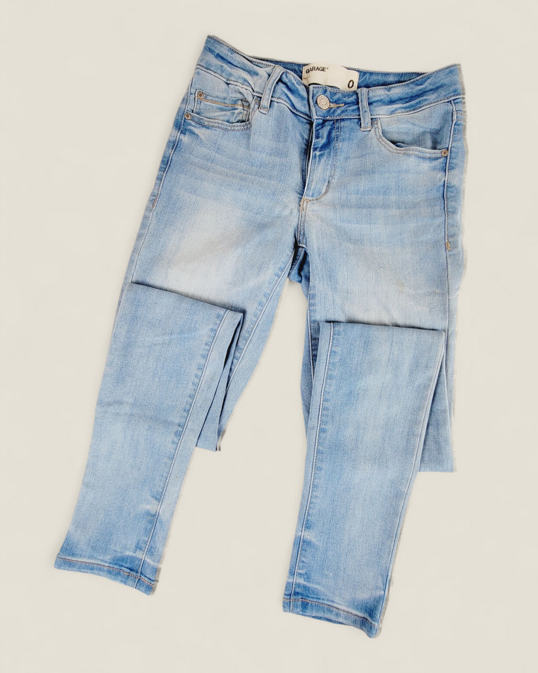 GARGE HIGH WAIST STRETCH JEANS LADIES SIZE 0 PRE-LOVED
