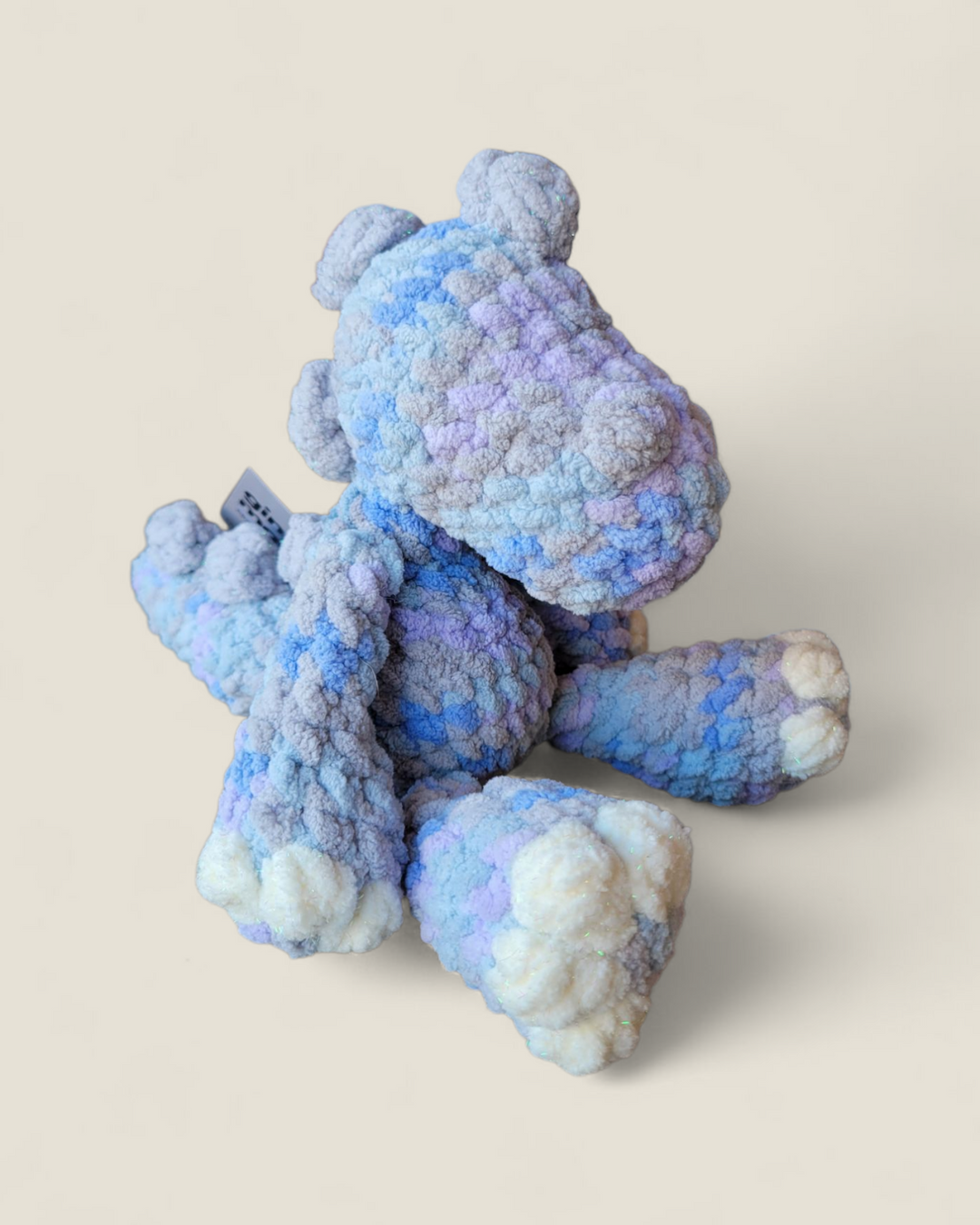 Ginger Made By Jenn, Crochet Plush Dinosaur