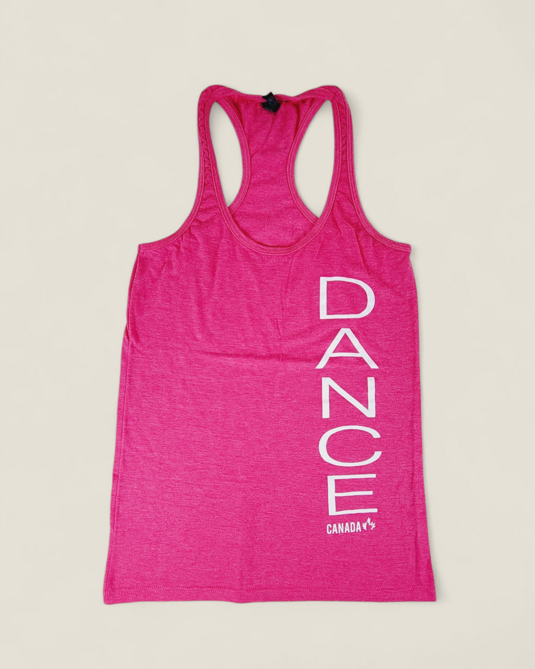 DANCE CANADA PINK RACERBACK TANK LADIES MEDIUM PRE-LOVED