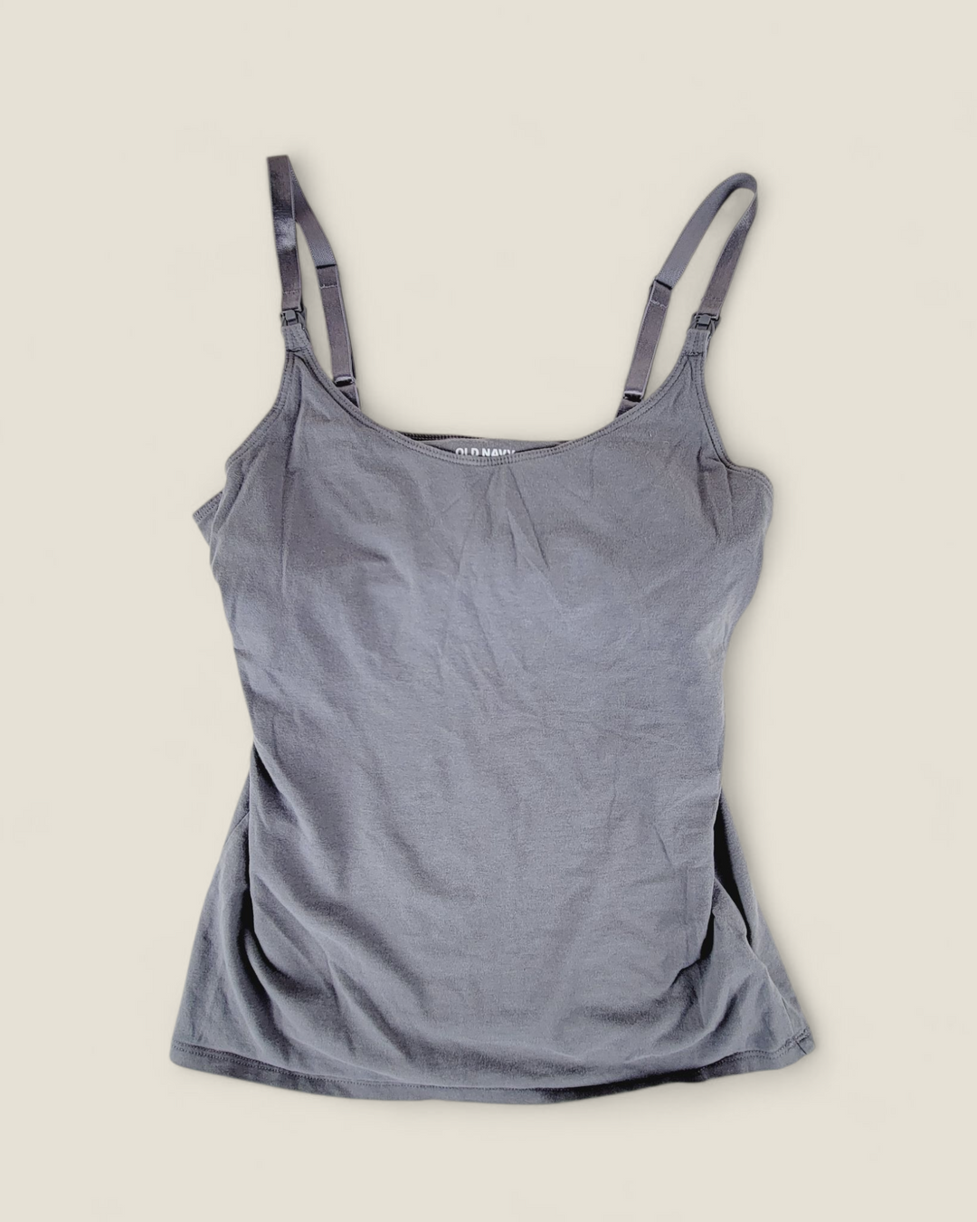 OLD NAVY MATERNITY GREY NURSING CAMI LADIES SMALL PRE-LOVED