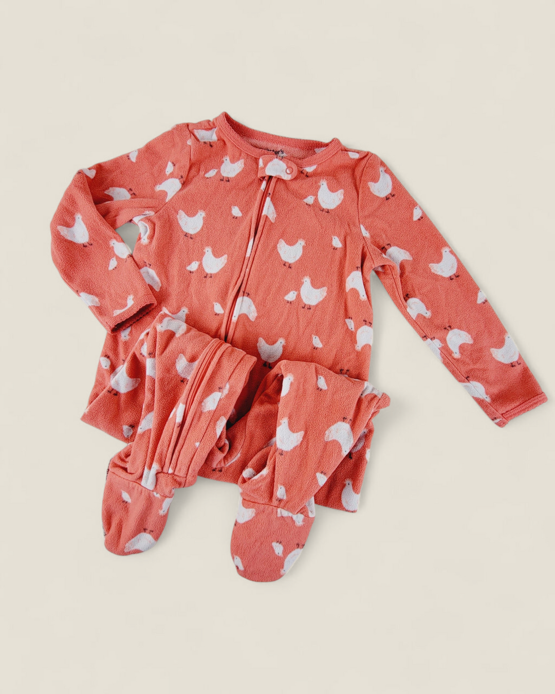 CARTERS CHICKEN SLEEPER 3T PRE-LOVED