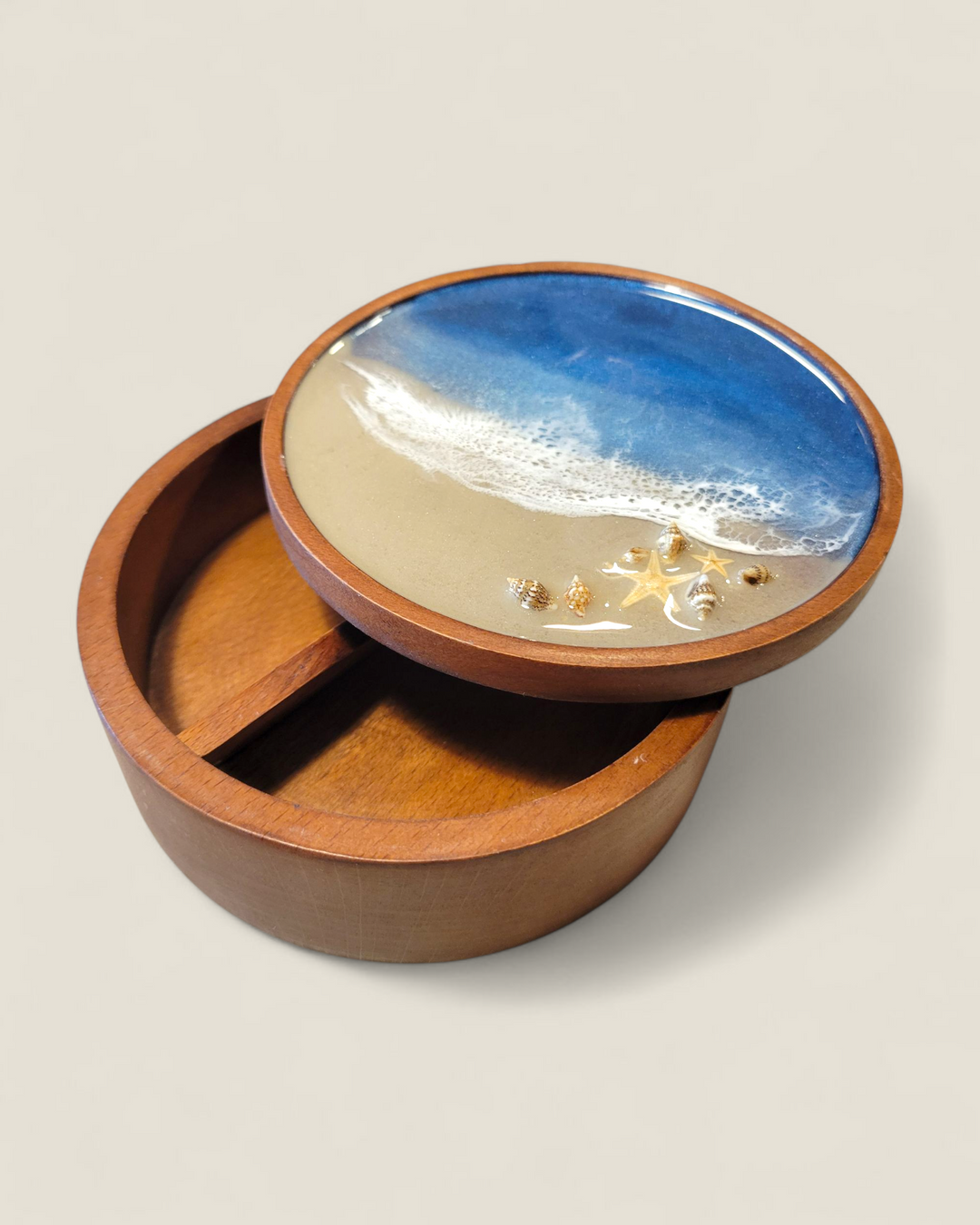 Kristi Scott Art, Shoreline Jewelry Box With Mirror