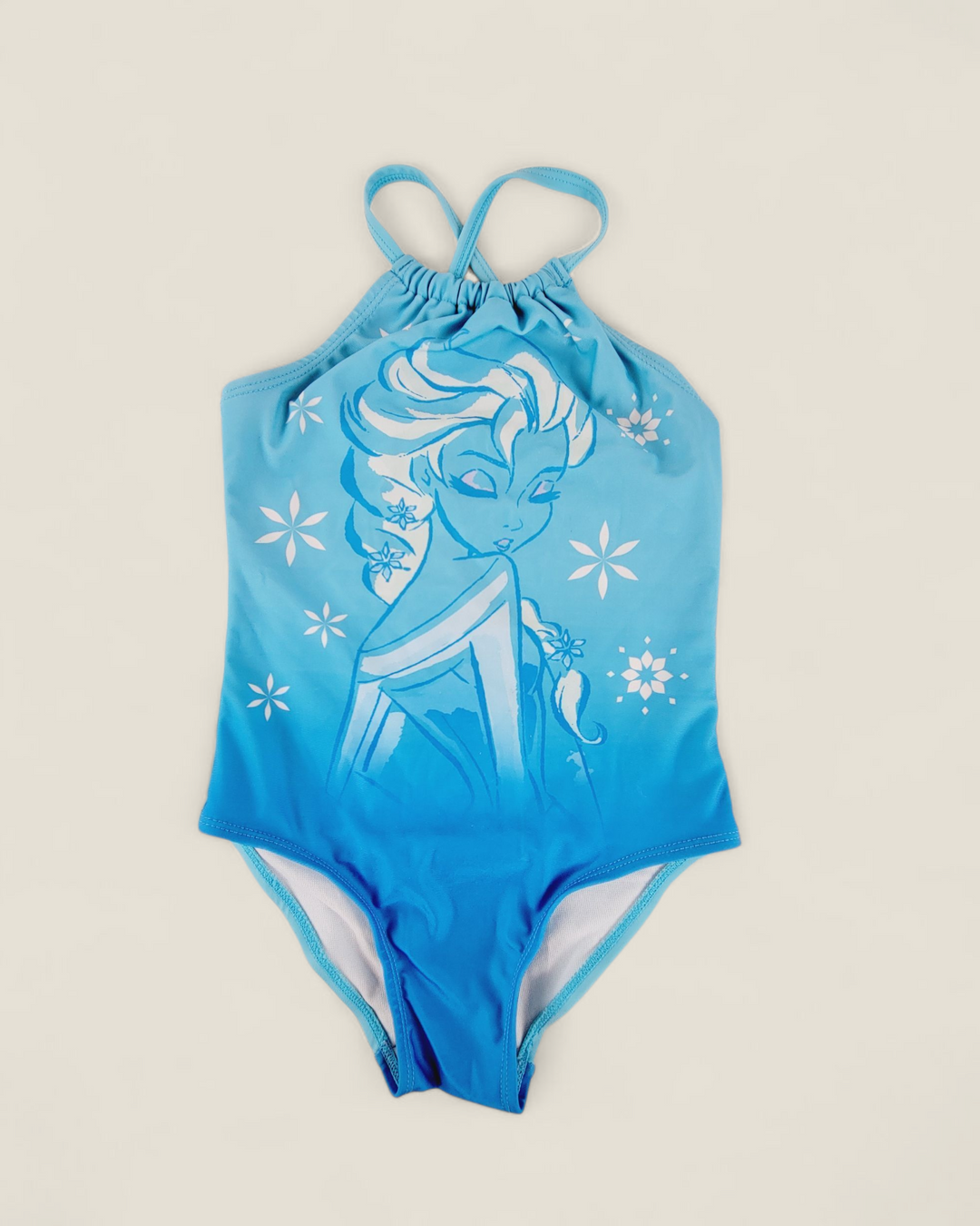 FROZEN ELSA SWIMSUIT GIRLS 6Y PRE-LOVED