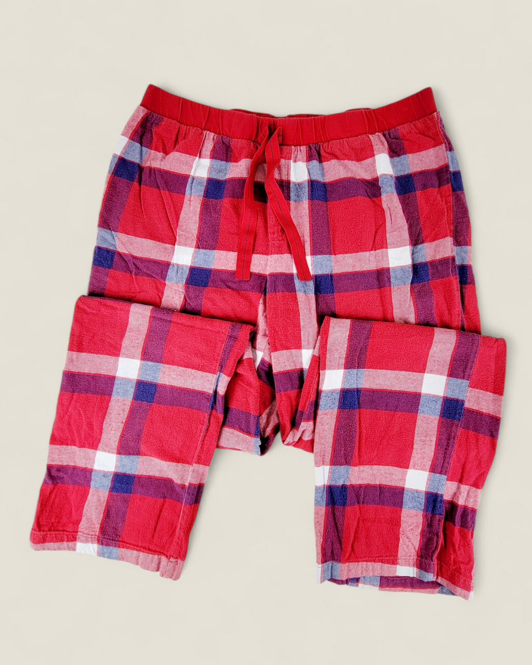 REITMANS RED PLAID PYJAMA BOTTOMS LADIES LARGE PRE-LOVED