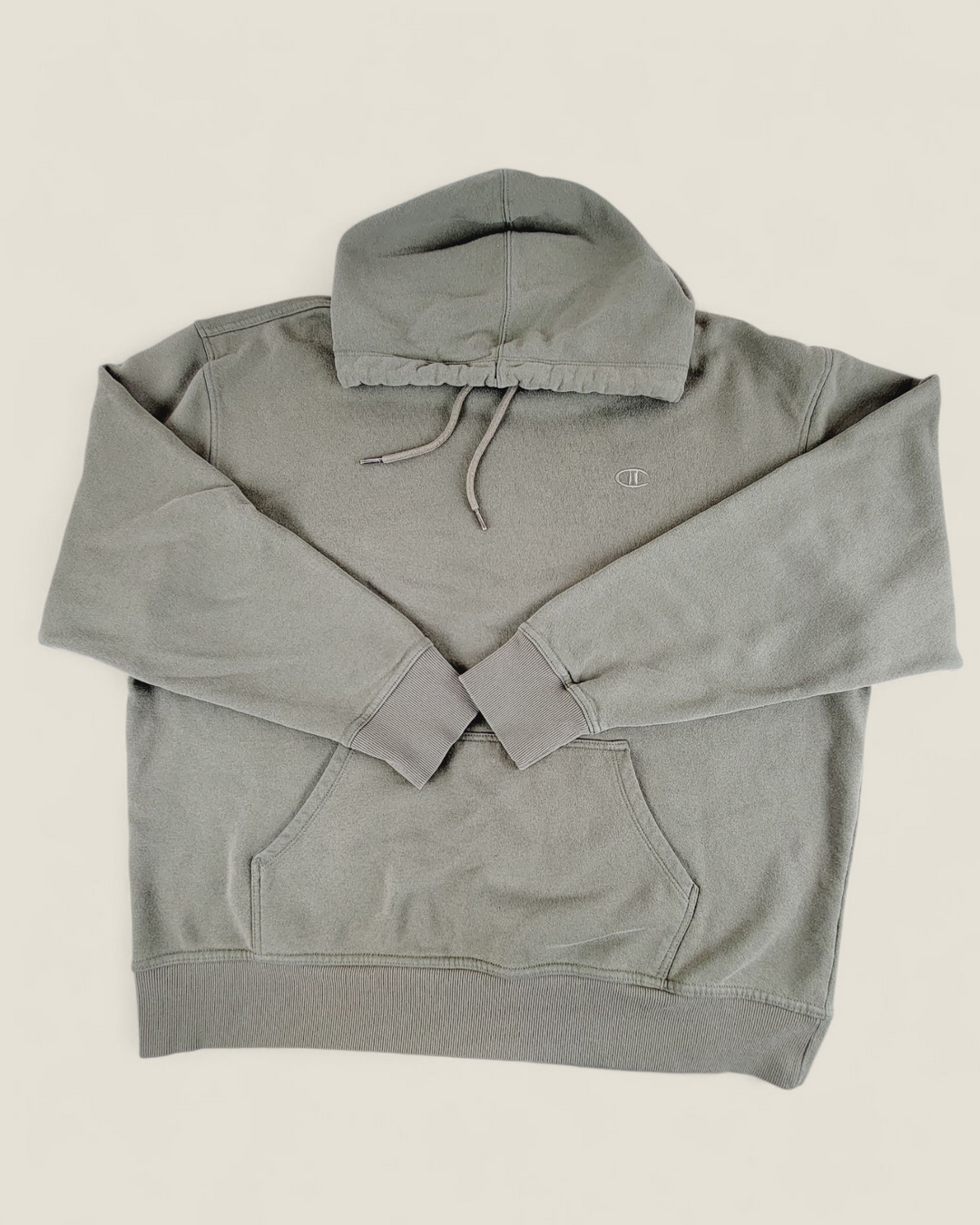 CHAMPION GREEN HOODIE ADULT XL PRE-LOVED