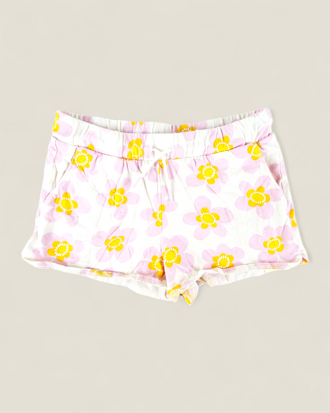 OLD NAVY FLORAL SHORTS GIRLS 10-12Y PRE-LOVED