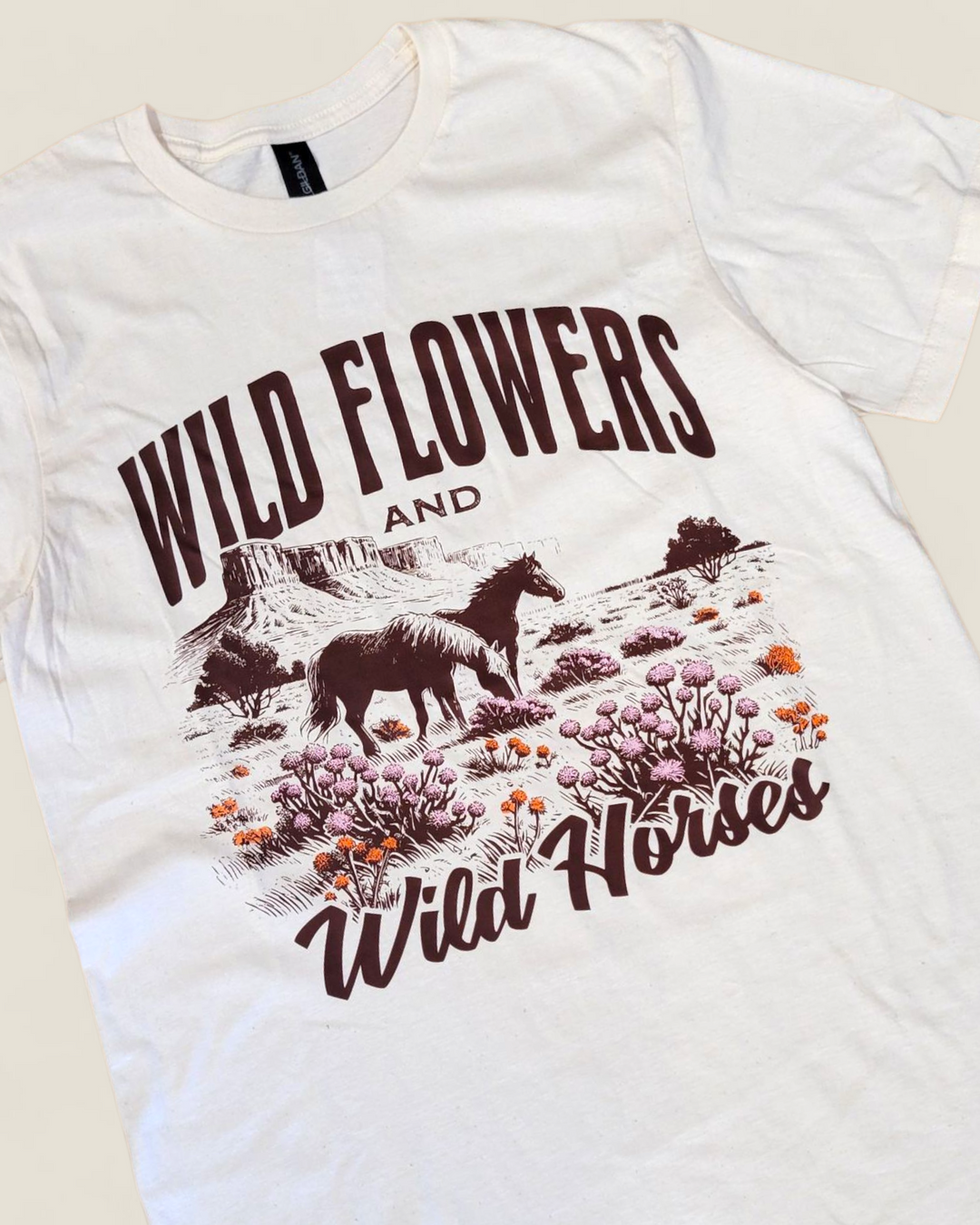 Rebel Lane Apparel Co., Wildflowers & Wild Horses T Shirt