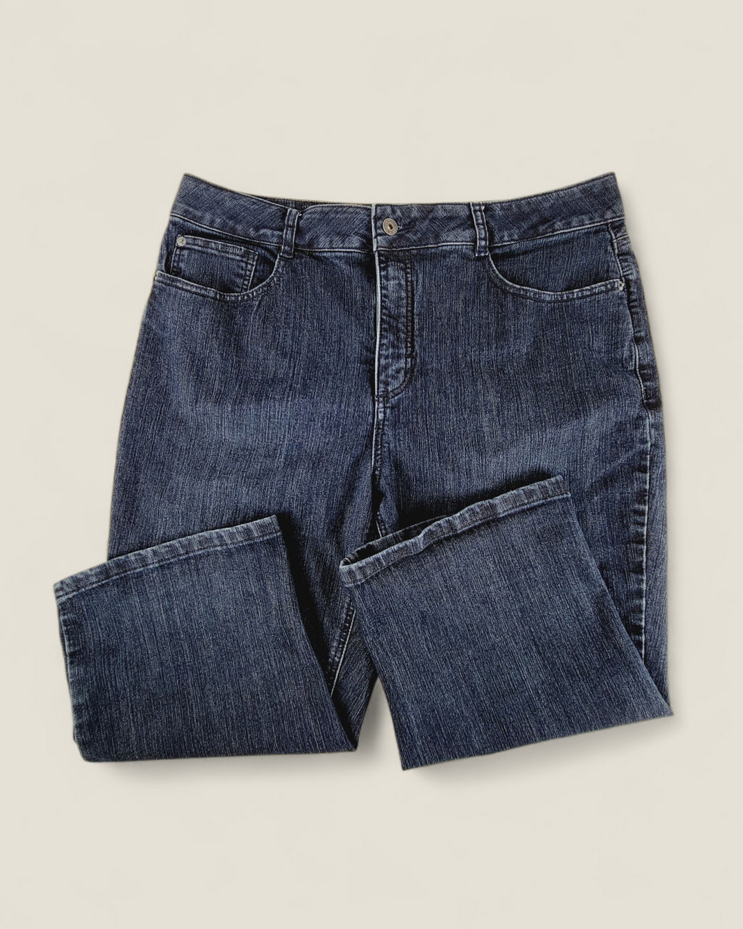 DENVER HAYES CAPRIS JEANS LADIES SIZE 18 PRE-LOVED