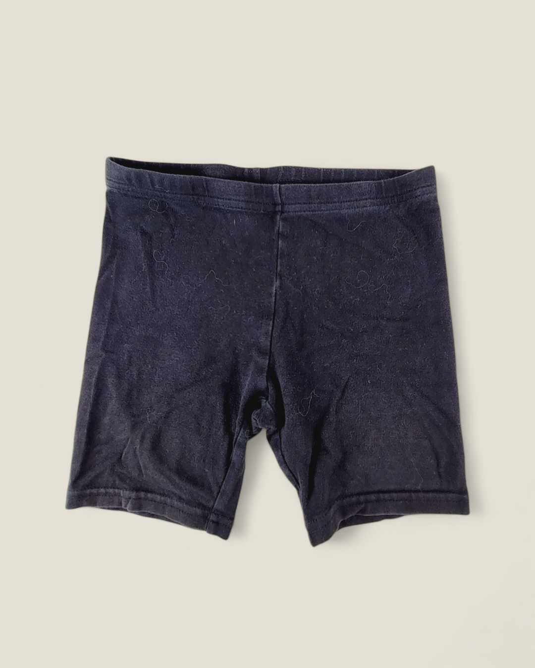 GEORGE BLACK BIKE SHORTS GIRLS 6Y PRE-LOVED