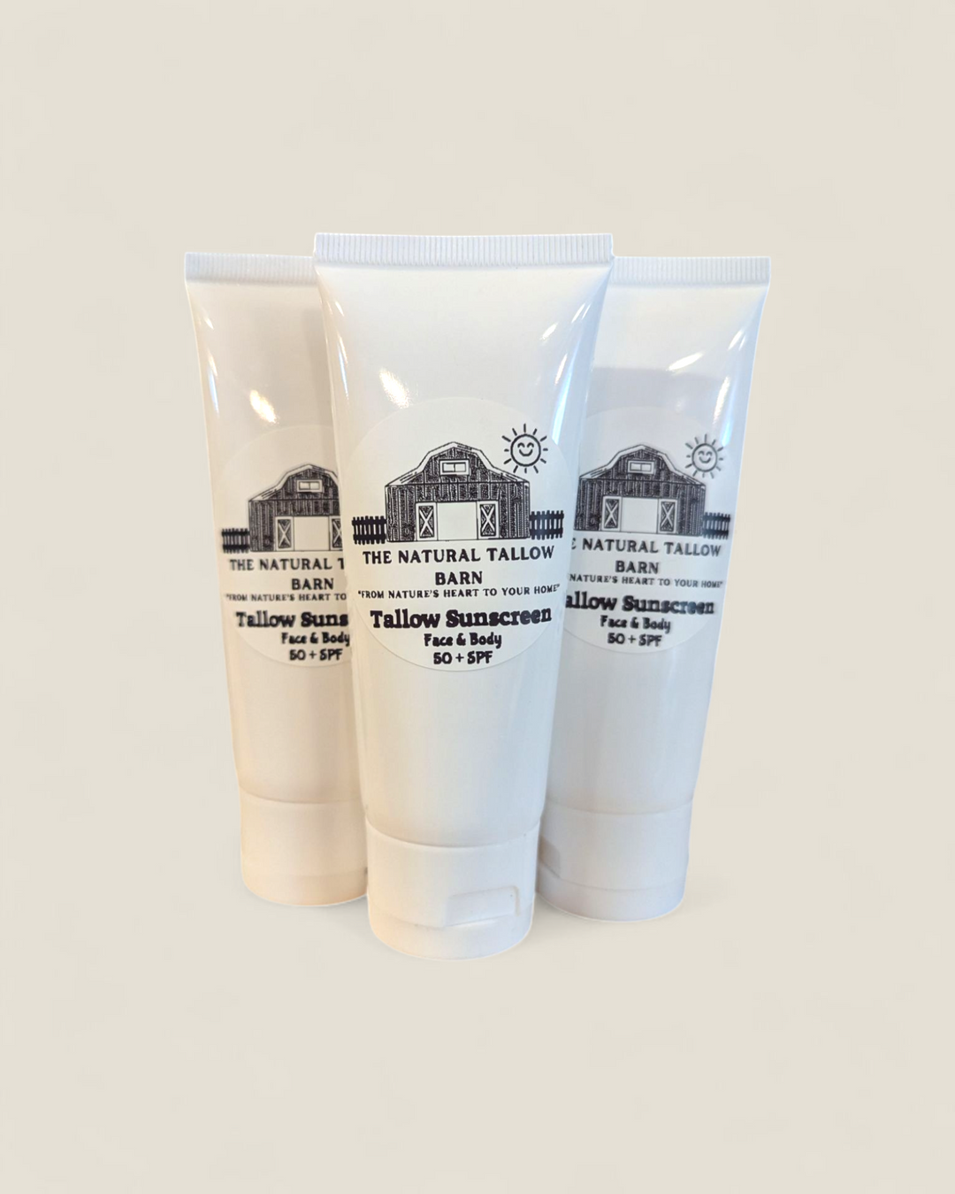 The Natural Tallow Barn, Tallow Based Sun Screen SPF50