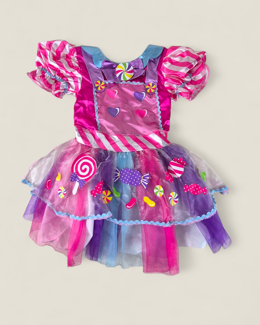 CANDY PRINCESS DRESS 3T/4T PRE-LOVED