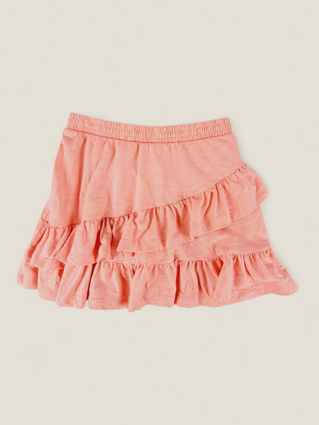 GEORGE NEON ORANGE SKIRT GIRLS 7-8Y PRE-LOVED