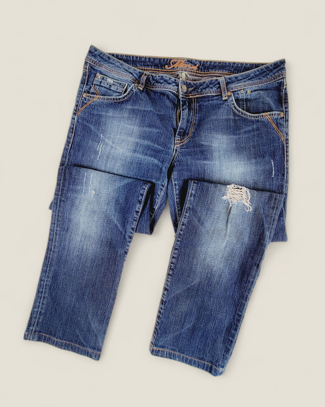 MAVI DISTRESSED JEANS LADIES SIZE 34/32 PRE-LOVED
