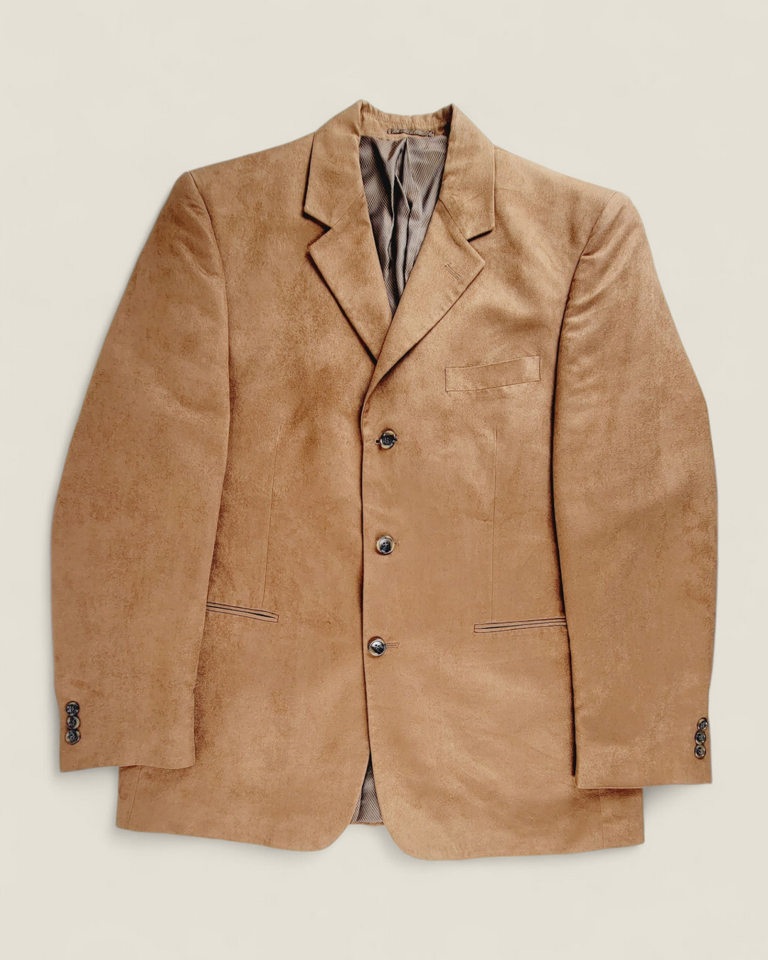 BRITCHES TAN SUIT JACKET MENS LARGE PRE-LOVED