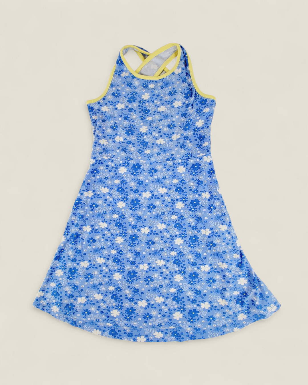 KIDTOPIA BLUE DAISY DRESS GIRLS 6Y PRE-LOVED