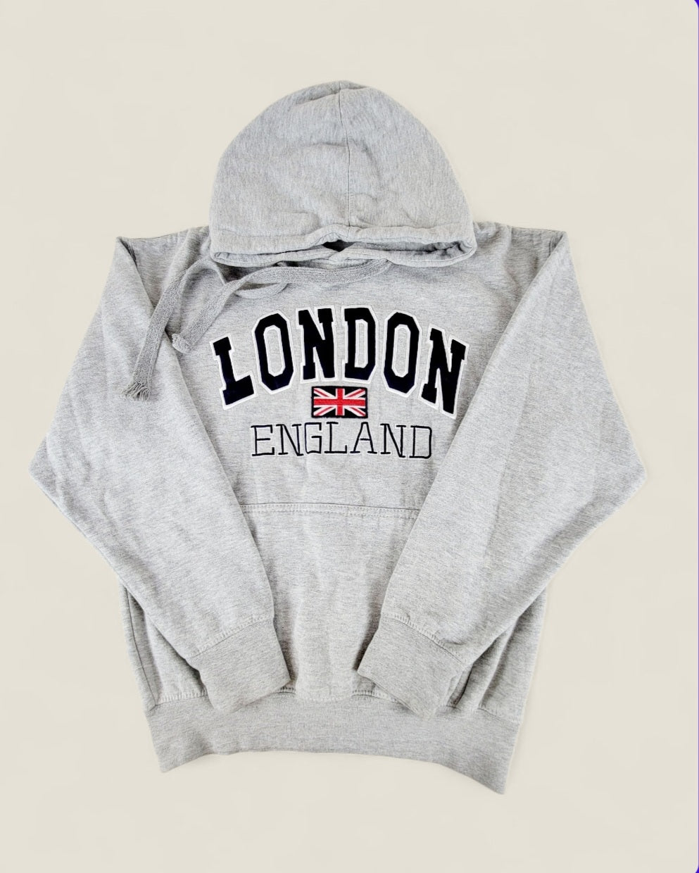 ZONE ONE LONDON ENGLAND HOODIE ADULT XS PRE-LOVED