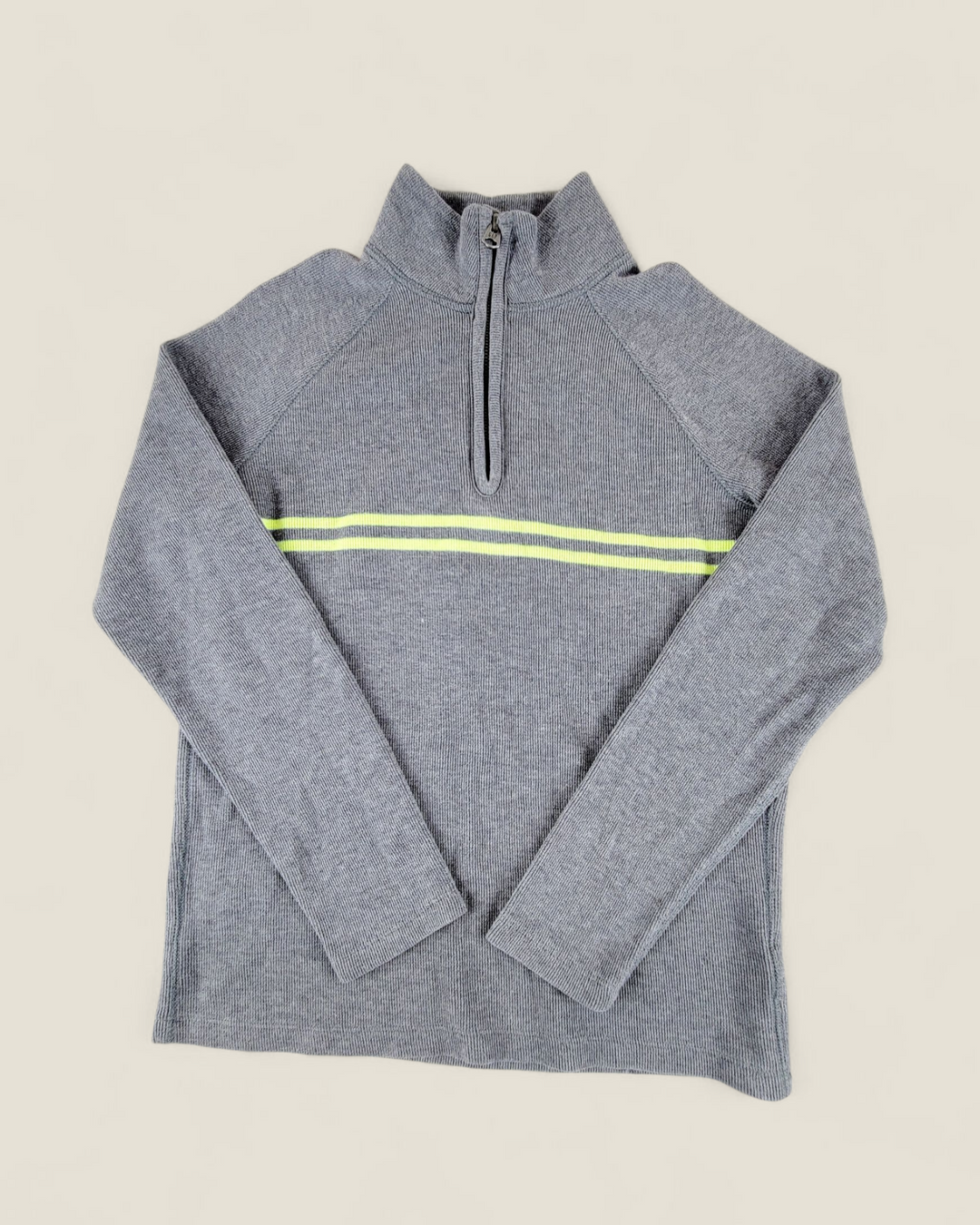 GAP KIDS GREY STRIPED SWEATER BOYS 12Y PRE-LOVED