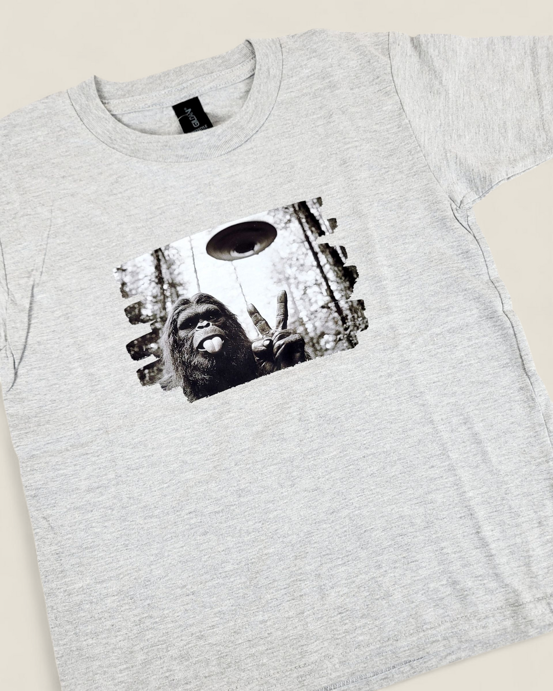 Rebel Lane Apparel Co. Bigfoot Youth Top (Grey)