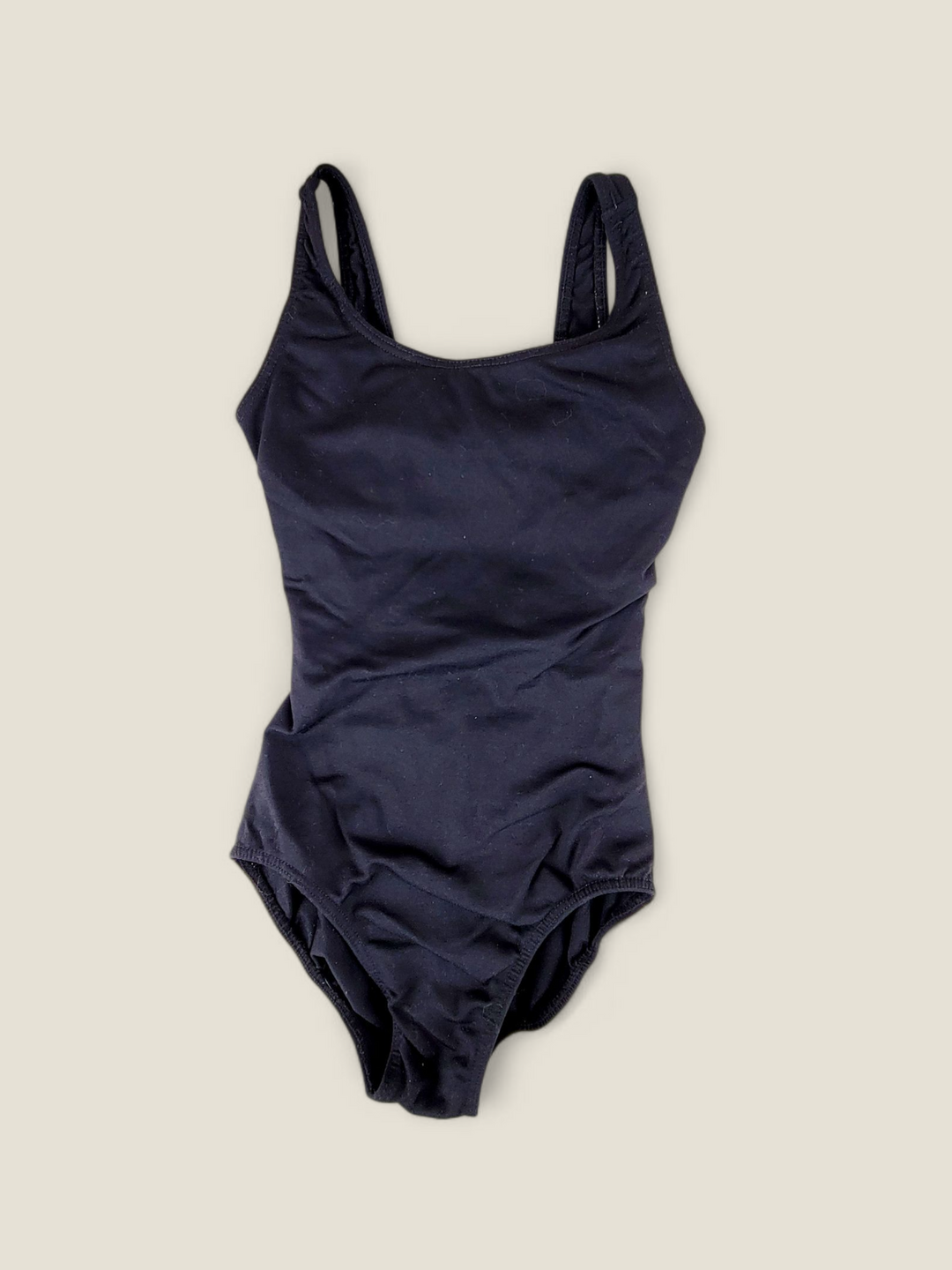 BLACK DANCE BODY SUIT GIRLS 8-10Y PRE-LOVED