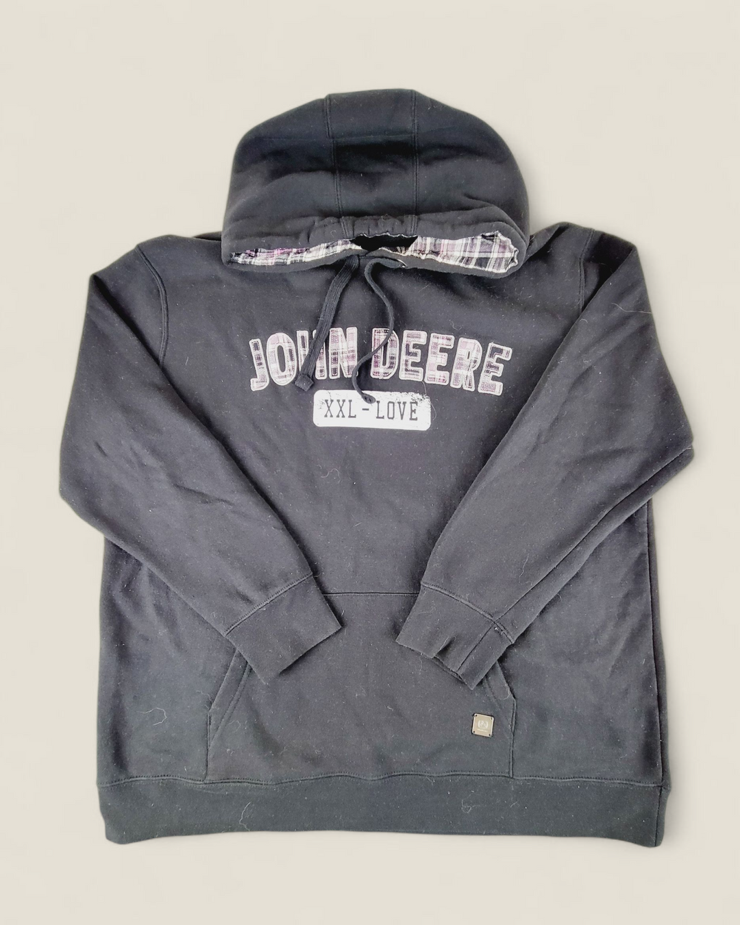 JOHN DEERE XXL LOVE HOODIE LADIES XL PRE-LOVED