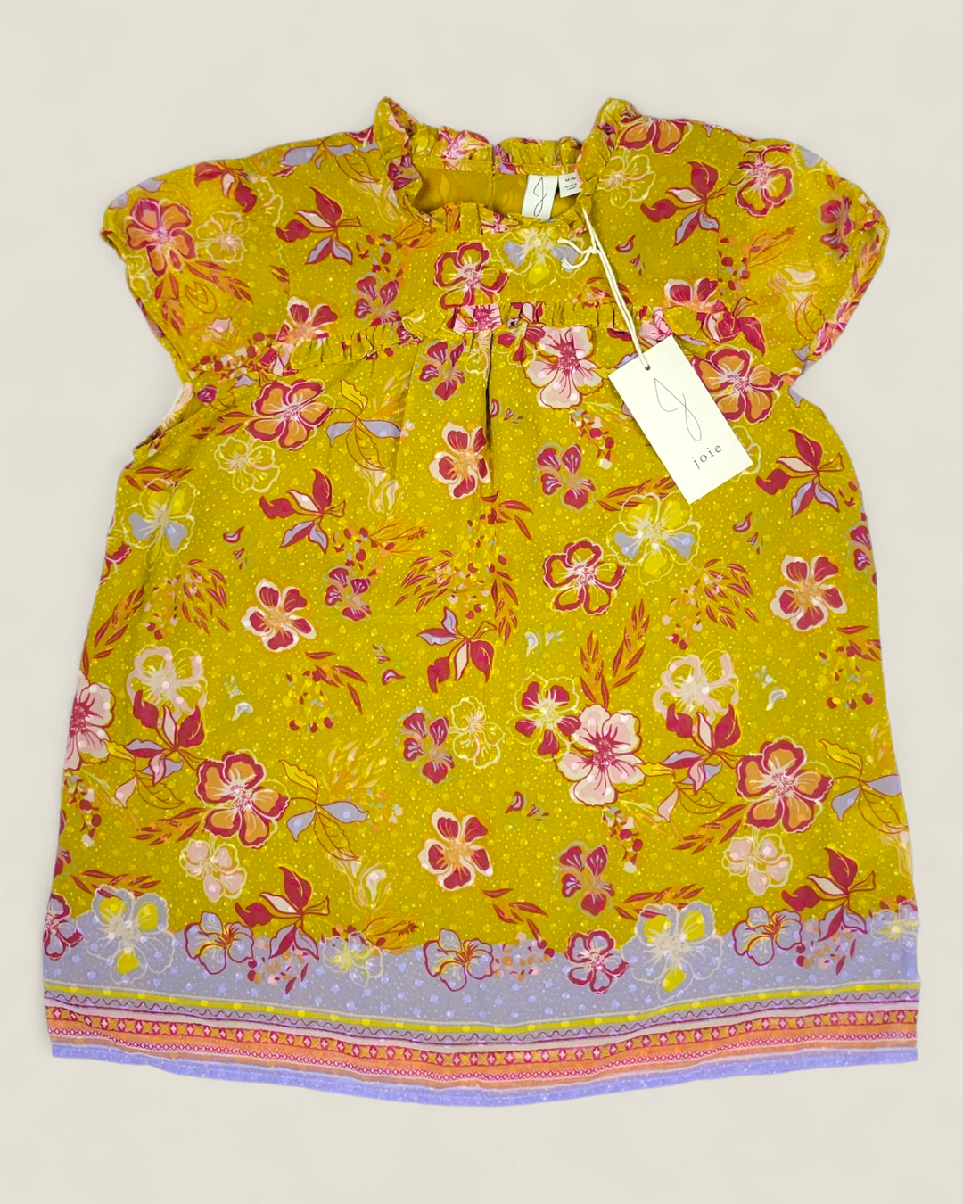 JOIE FLORAL TOP LADIES MEDIUM PRE-LOVED
