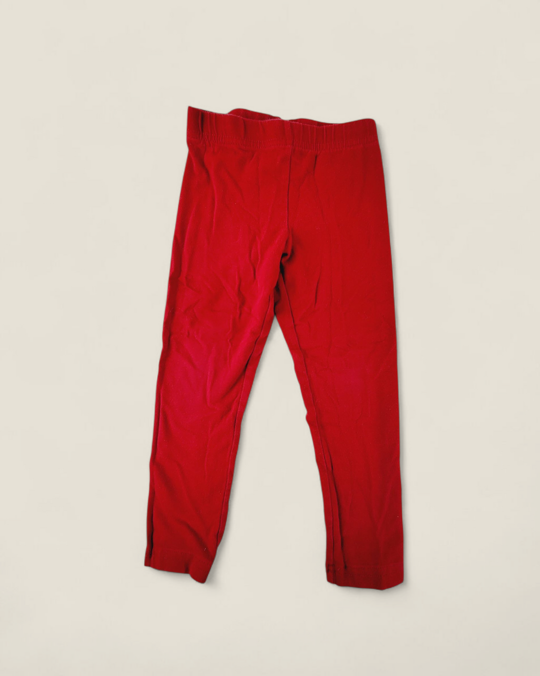 CARTER'S RED LEGGINGS 3T PRE-LOVED