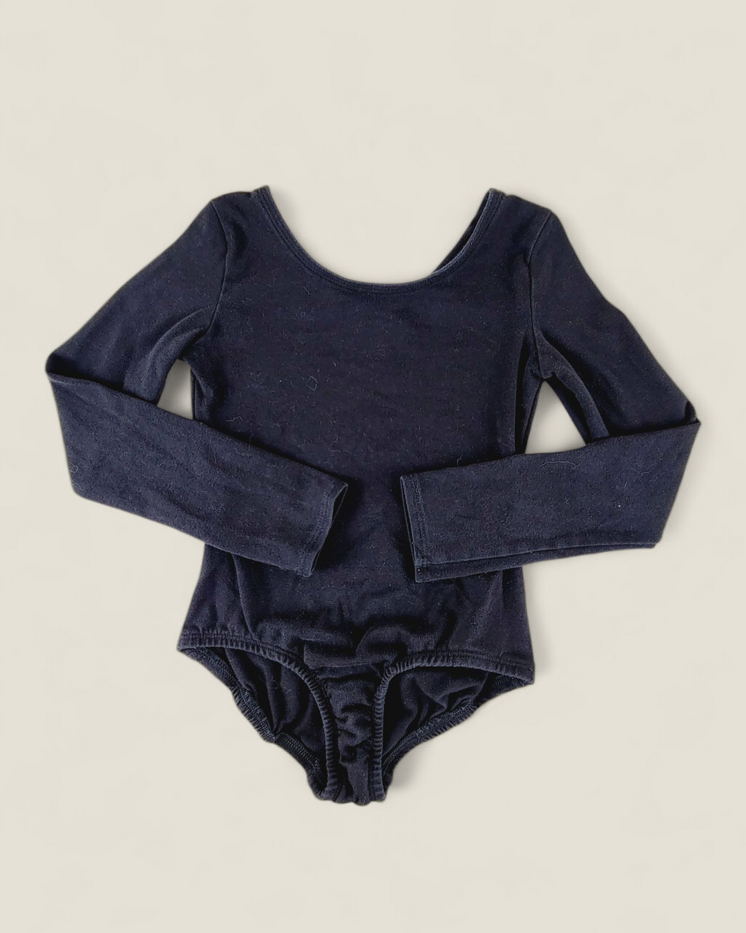 GEORGE BLACK DANCE LONG SLEEVE BODYSUIT GIRLS 6Y PRE-LOVED