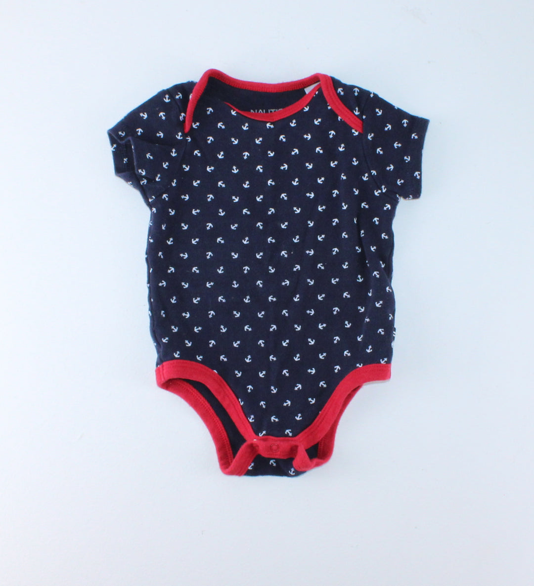 NAUTICA ANCHOR ONESIE 6-9M PRE-LOVED