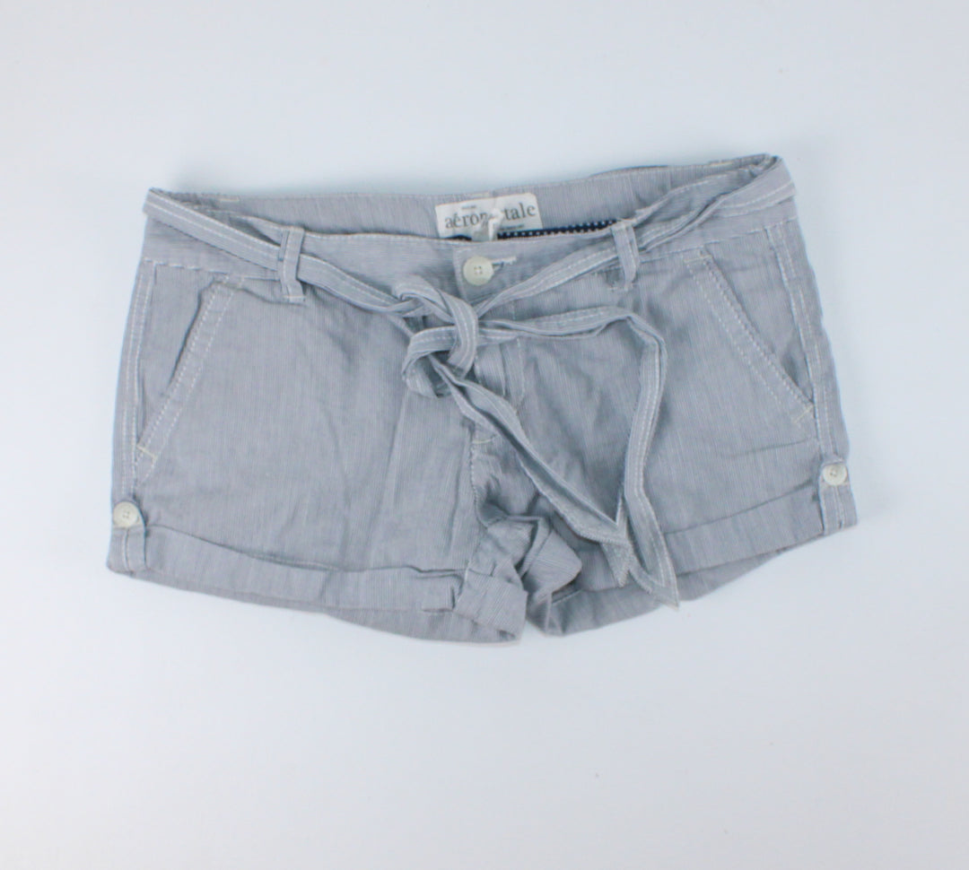 AEROPOSTALE STRIPED SHORTS LADIES 5/6 PRE-LOVED