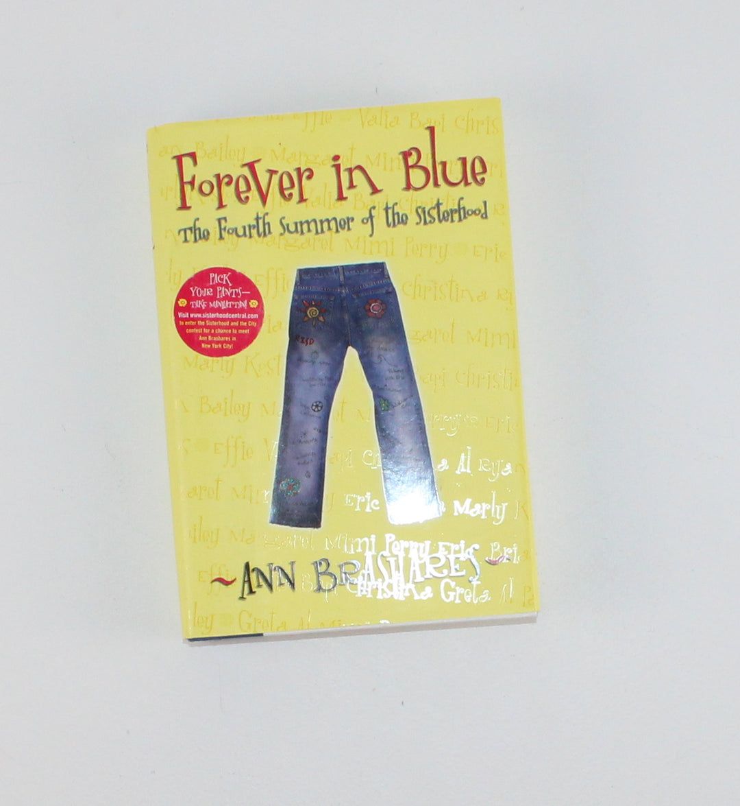 FOREVER IN BLUE THE FOURTH SUMMER OF THE SISTERHOOD HARDCOVER NOVEL PRE-LOVED