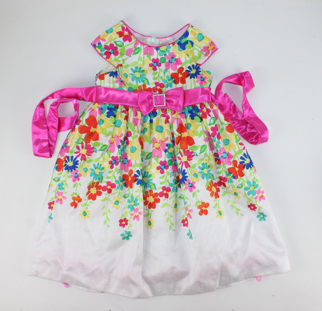 NEWBERRY FLORAL DRESS 4Y PRE-LOVED