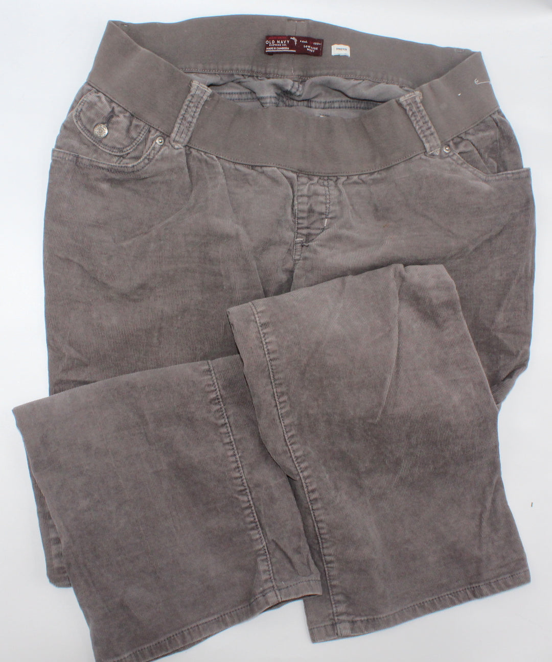 OLD NAVY MATERNITY CORDS LARGE PRE-LOVED