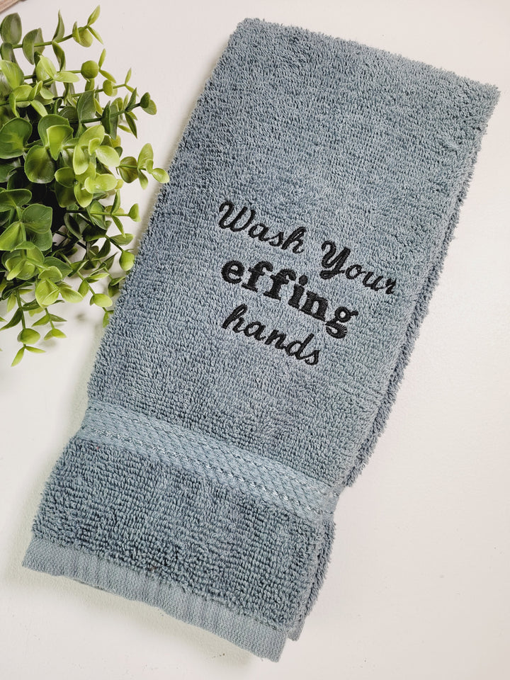 Choices, Embroidered Tea Towels
