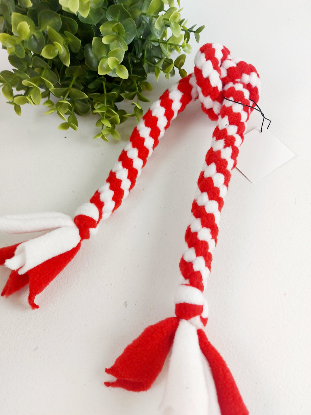 Dog House Blues, Knotted Fleece Twist Dog Toys