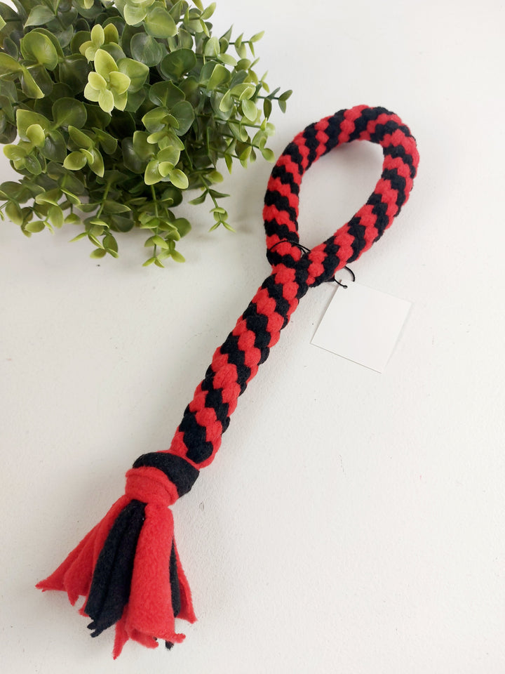 Dog House Blues, Looped Fleece Twist Dog Toys