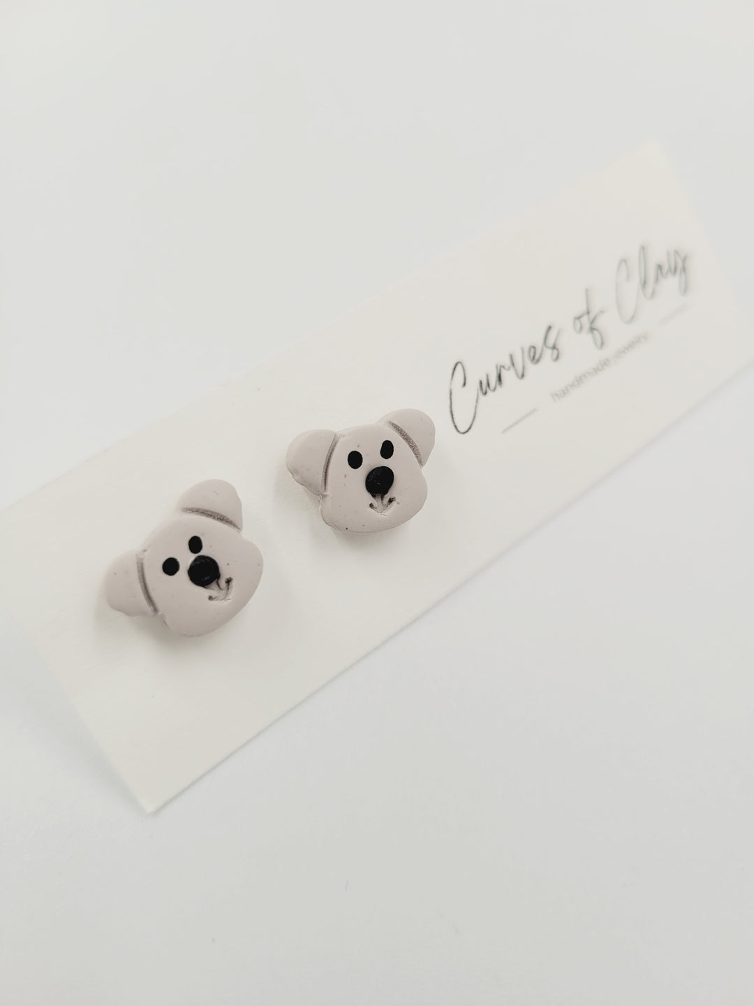 Curves of Clay, Everyday Stud Earrings