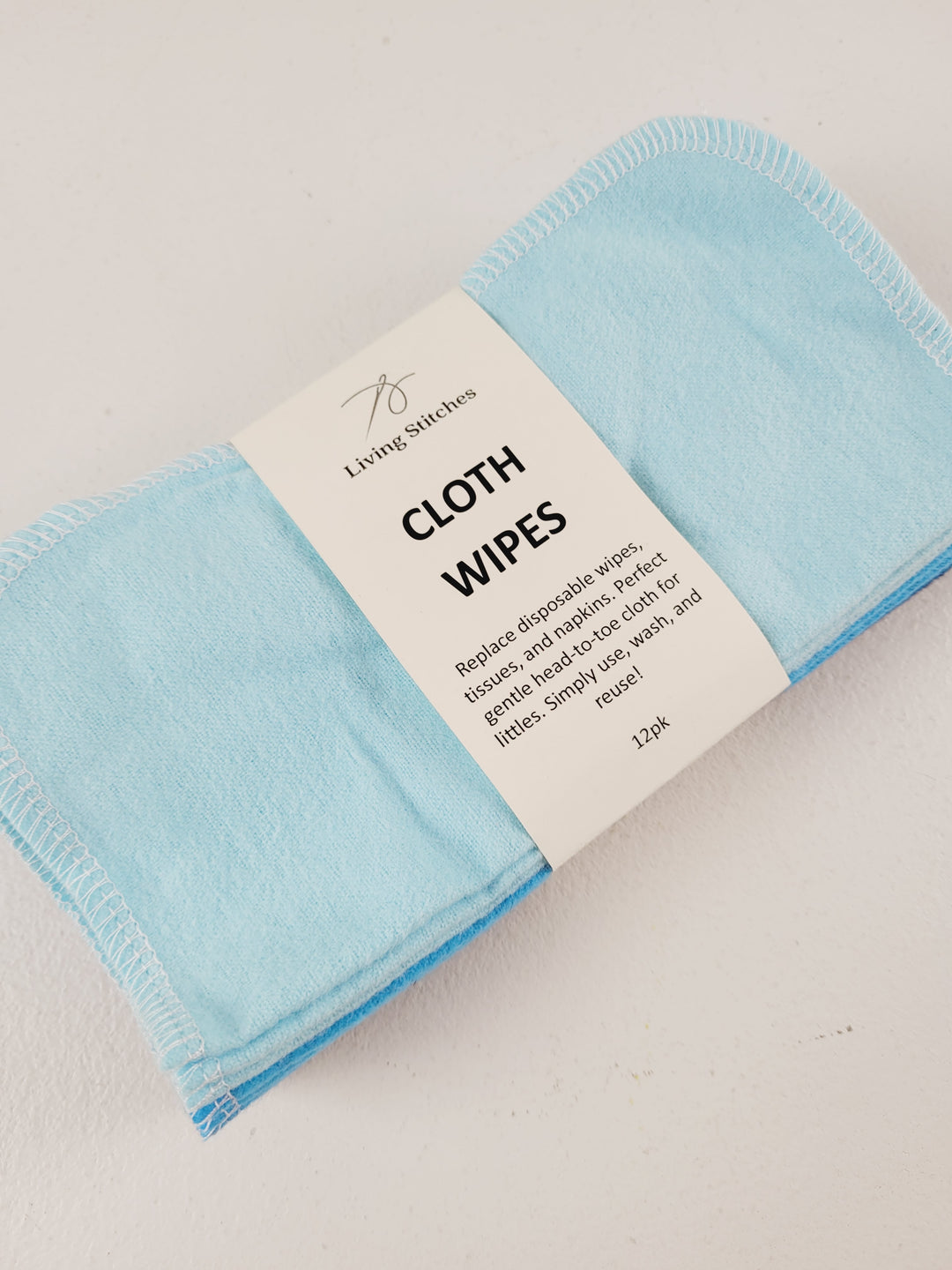 Living Stitches, Reusable Cloth Wipes