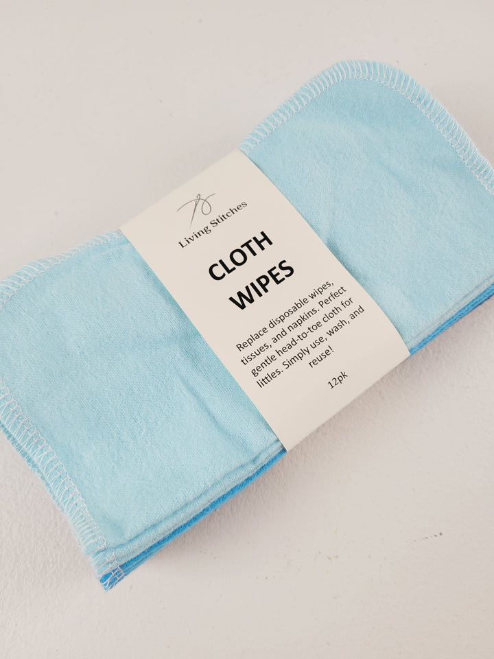 Living Stitches, Reusable Cloth Wipes