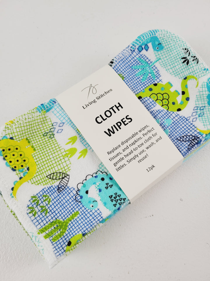 Living Stitches, Reusable Cloth Wipes