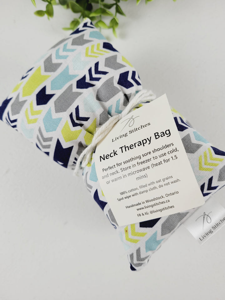 Living Stitches, Hot Cold Neck Therapy Bags